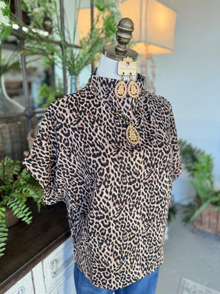 Nightlife Top Leopard by Eesome Shirts & Tops eesome