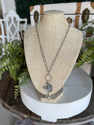 Little Bee Necklace Silver