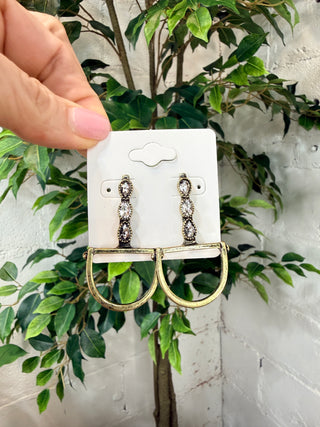 Uplink Earrings Gold