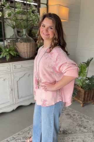 Wishful Top Pink by Easel Shirts & Tops Easel