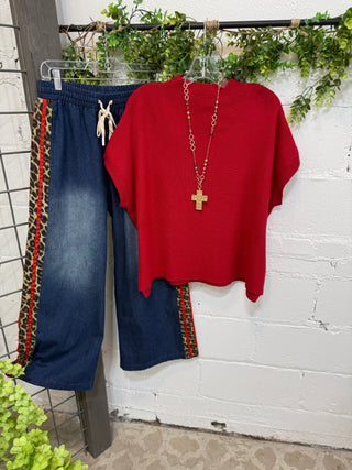 Head in the Clouds Red by Jodifl RESTOCK Soon sweater Jodifl