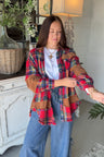 Boho Red/Corduroy