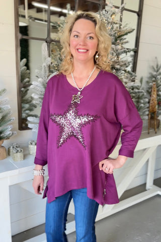Milani Star Plum Shirts & Tops Prospero