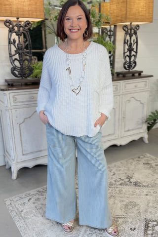 Snowball Sweater White