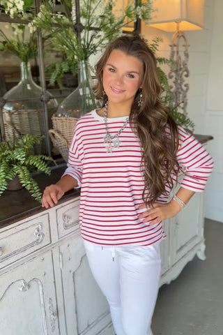 Westside Top Red Shirts & Tops Hope