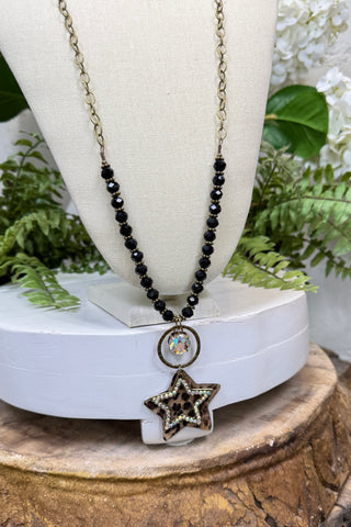 My Fave Necklace Leopard