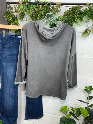 Bling Joy Charcoal Shirts & Tops GI Studio