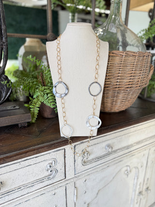 Groovy Necklace Gold Necklaces L & B Creations