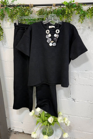 Sheila Pant Set Black