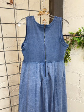 Rita Dress English Blue by Easel