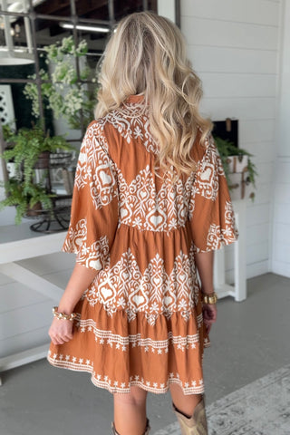 Aubrey Dress Camel Dresses Gigio