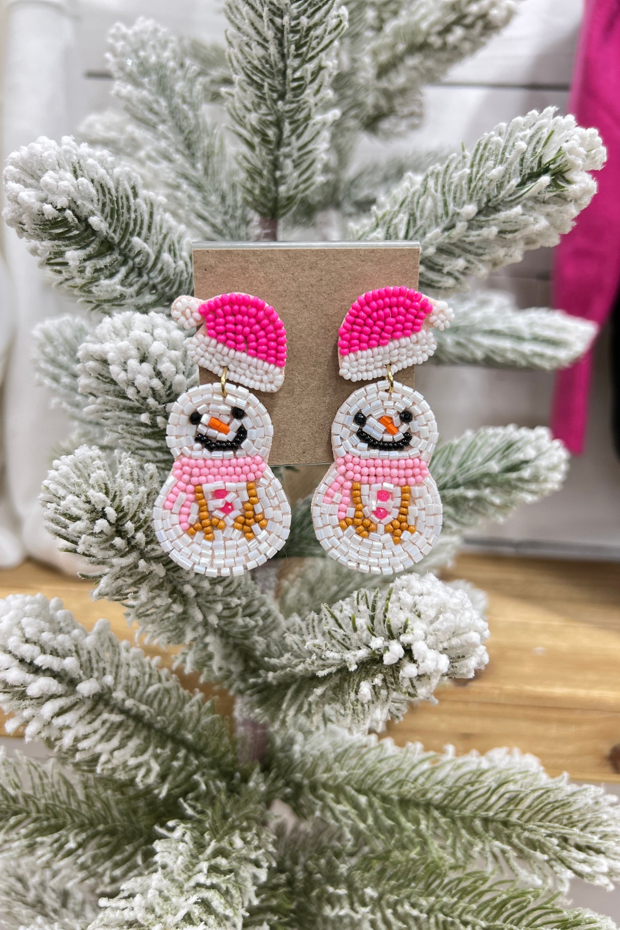 Snowy Girl Earrings
