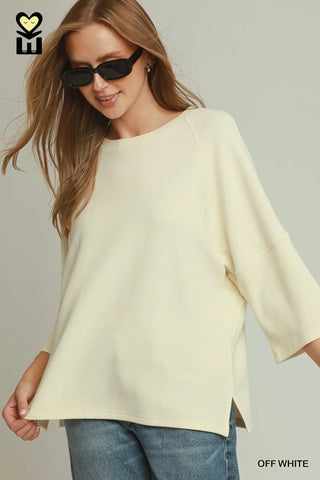 Cecelia Top Off White by Umgee