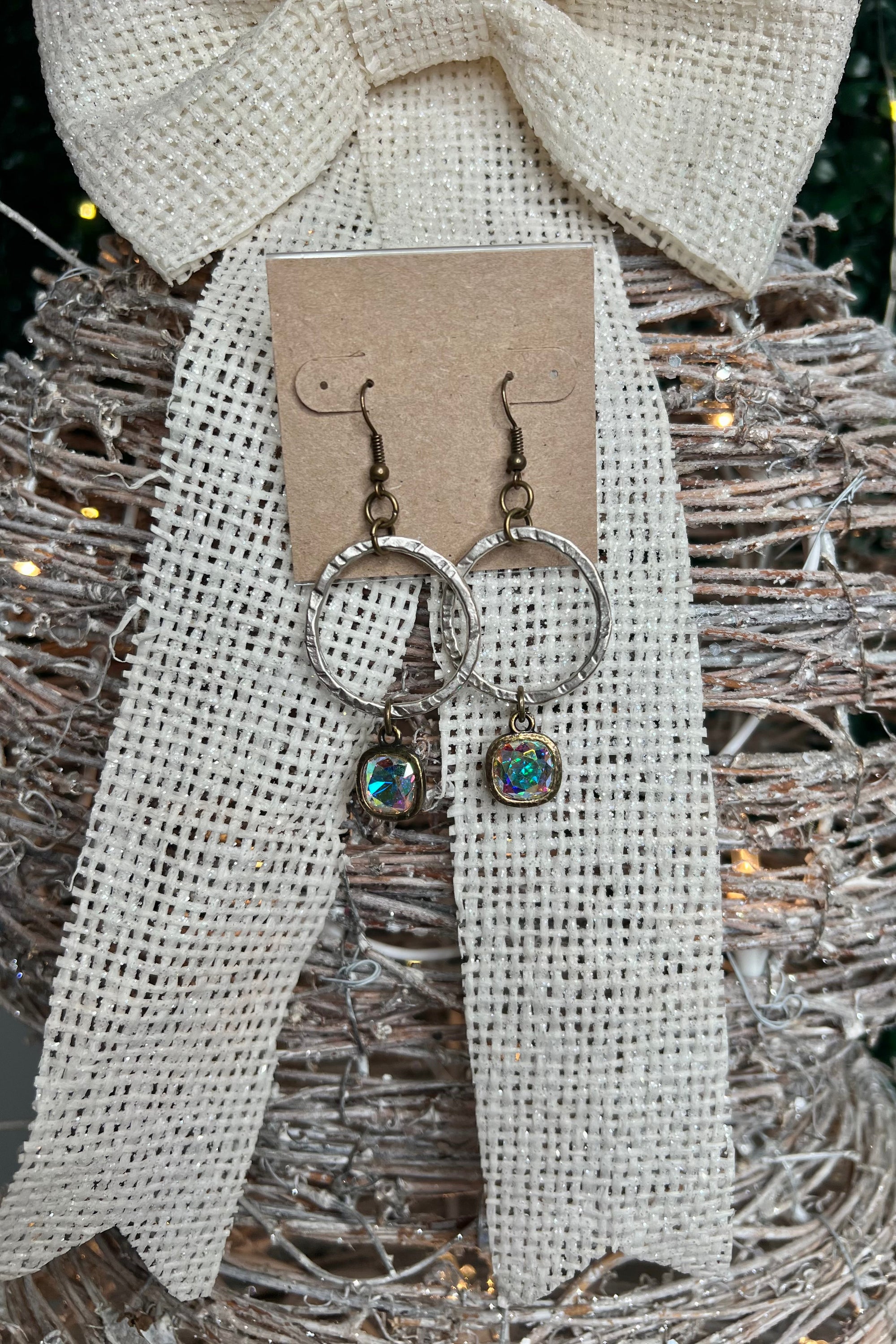 Sweet Pea Crystal Earrings
