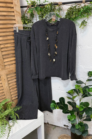 Millbrook Pant Set Charcoal