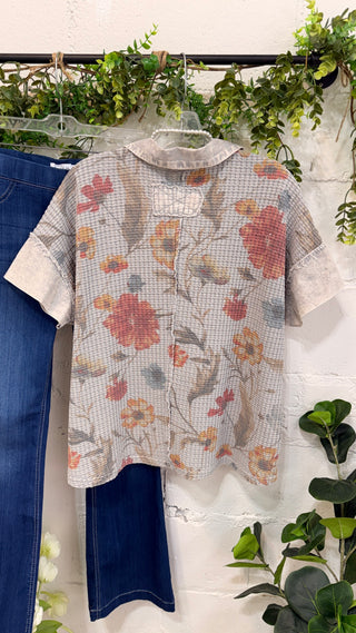 Winston Top Grey by Easel Shirts & Tops Easel