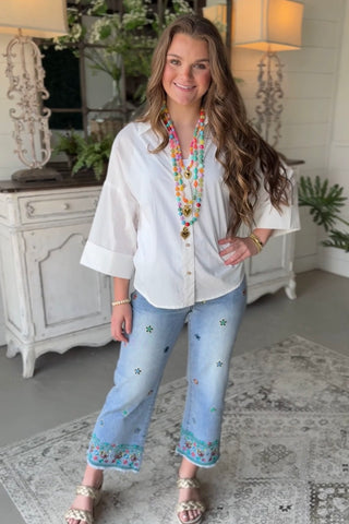 Carleen Jeans Washed Denim by Easel Jeans Easel