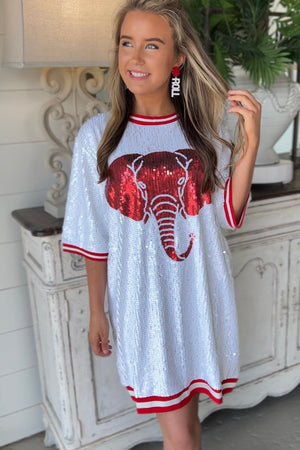 Bama Sparkle *Restock!-Dresses-Carol's Boutique, located in Jasper, Alabama