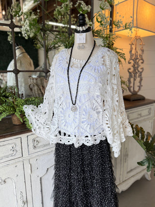 Mallory Top White by POL Clothing Shirts & Tops Pol Clothing