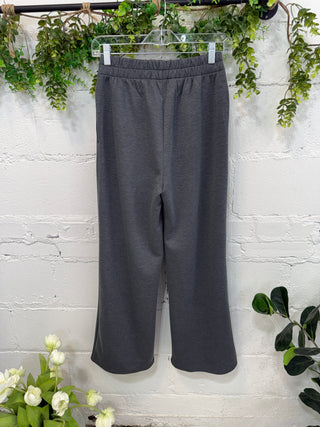 Next Level Pant Set Charcoal Top & Pant Set Zenana