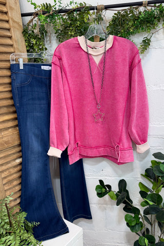 Playful Top Hot Pink