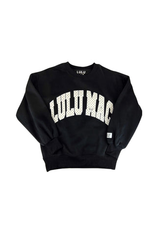 Lulu Mac Black/White Polka Dot Sweatshirt Girlie Girl Originals
