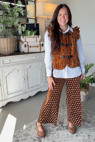 Hamilton Vest Amber by Umgee Vest Umgee