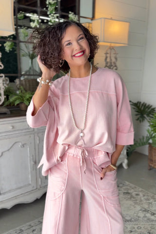 Nature Day Blush by Easel Shirts & Tops Easel