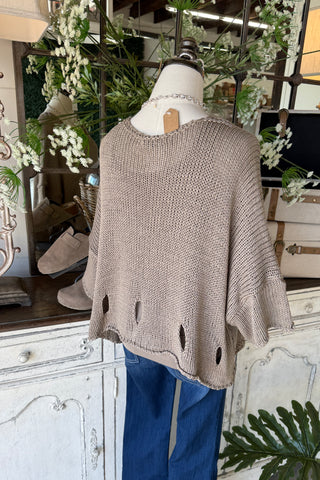 Knockout Sweater Mocha Sweater Toscana 51