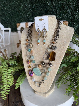 Rockabilly Necklace Bronze Necklaces Lost & Found Trading Company