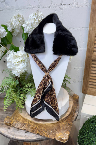 Deluxe Scarf Black Scarf Wona Trading