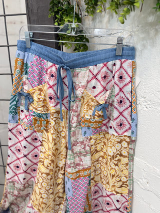 Burke Pants Pink Latte by Easel Pants Easel