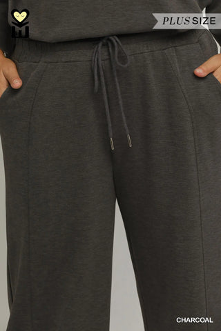 Easy Going Pants Charcoal by Umgee