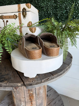 Maire Clogs Dk Taupe by Yellow Box Shoes Yellow Box
