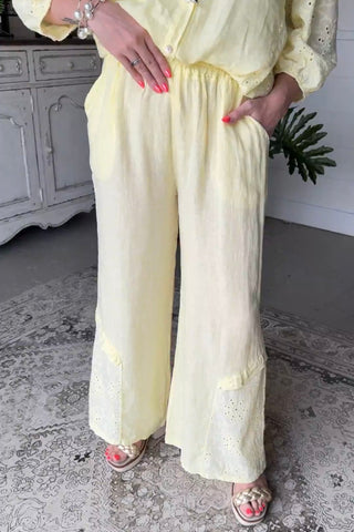 Daisy Jane Pants Yellow Pants Sole Luna