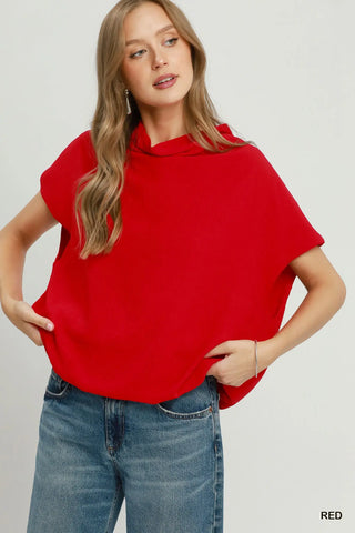Scarlett Top Red by Umgee Shirts & Tops Umgee