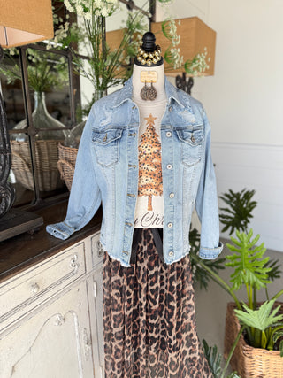 Zoey Denim Jacket Jacket Kancan
