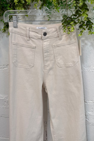 Savannah Jeans Oatmeal RESTOCK Soon Jeans Anniewear