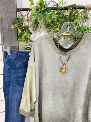 Feel Good Olive Shirts & Tops Fattura