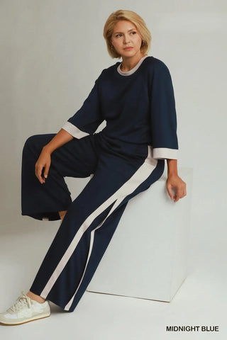 Sharlene Top Midnight Blue