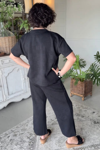 Sheila Pant Set Black
