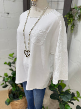 Vivie White Shirts & Tops MuMu/JY