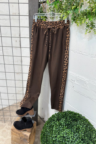 Gone Wild Pants Brown Pants Sunflower