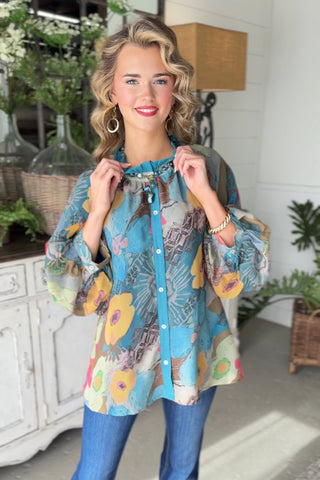 Colleen Teal by Jodifl Shirts & Tops Jodifl