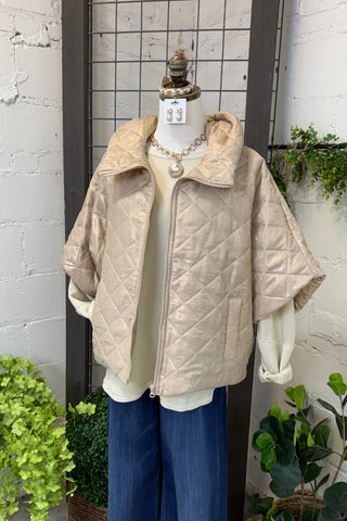 Affluent Jacket Gold Jacket Miss Coco