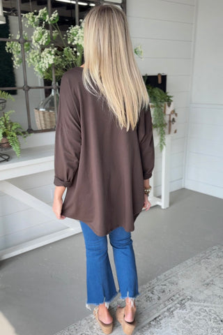 Milani Star Dark Chocolate Shirts & Tops Prospero