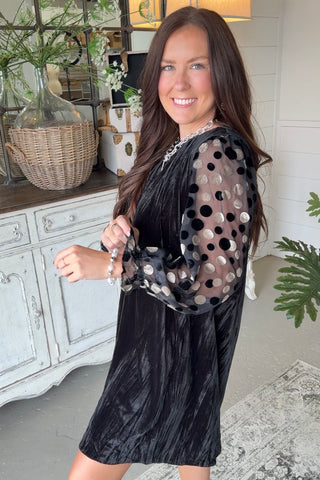 Delana Dress Black by Umgee Dresses Umgee