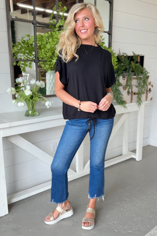 Dreamie Black by Umgee Shirts & Tops Umgee