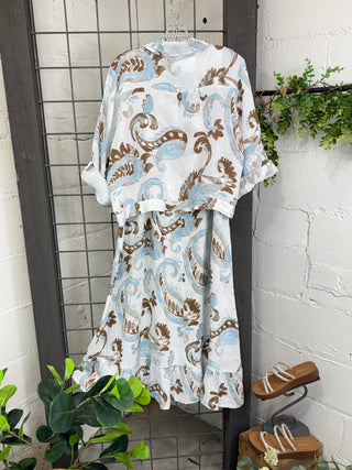Lawson Dress/Jacket Set White Dresses Prospero