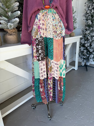 Hullabaloo Pants Multi Pants Young Threads